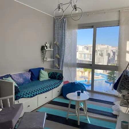 Gouna Pool View With Rooftop Living & Bbq Grill Hurghada Exterior photo